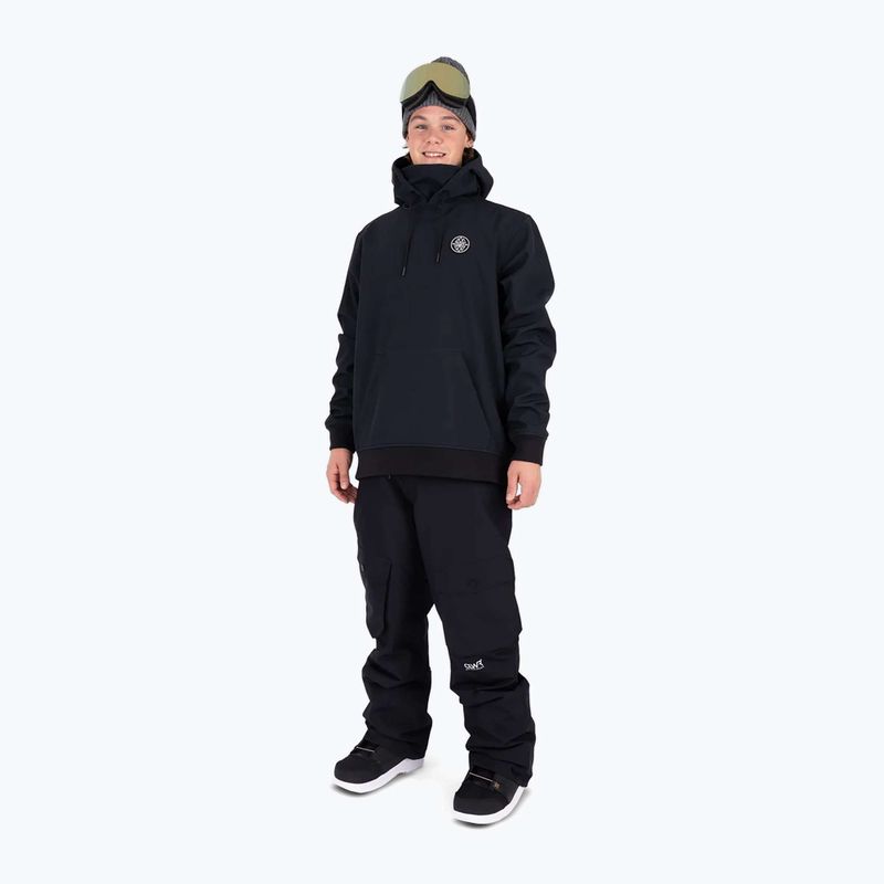Snowboardos pulóver Colourwear Est 2010 Hood black 2