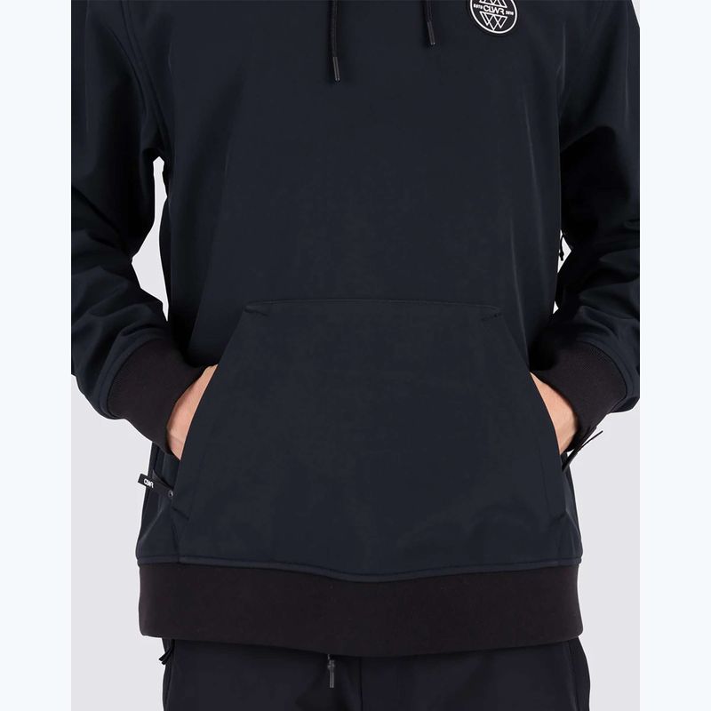 Snowboardos pulóver Colourwear Est 2010 Hood black 7