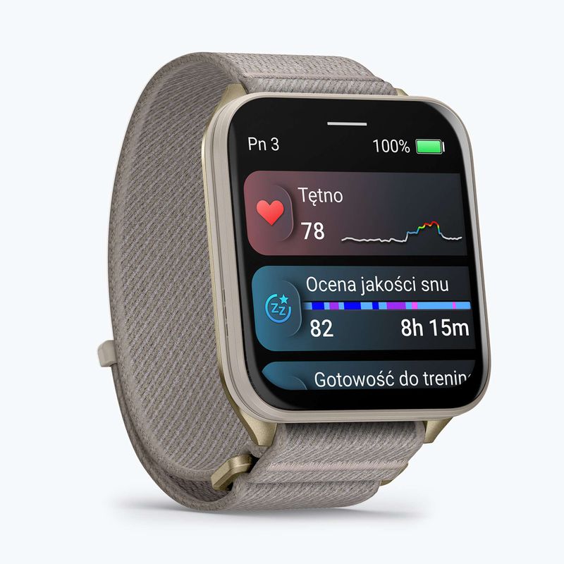 Óra Garmin Venu X1 soft gold/french gray 2