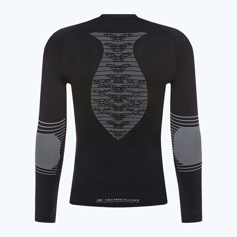 Férfi termoaktív pulóver X-Bionic Energizer 4.0 opal black/arctic white 2