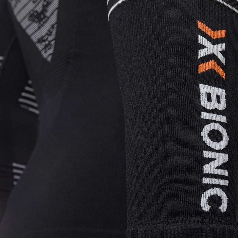 Férfi termoaktív pulóver X-Bionic Energizer 4.0 opal black/arctic white 4