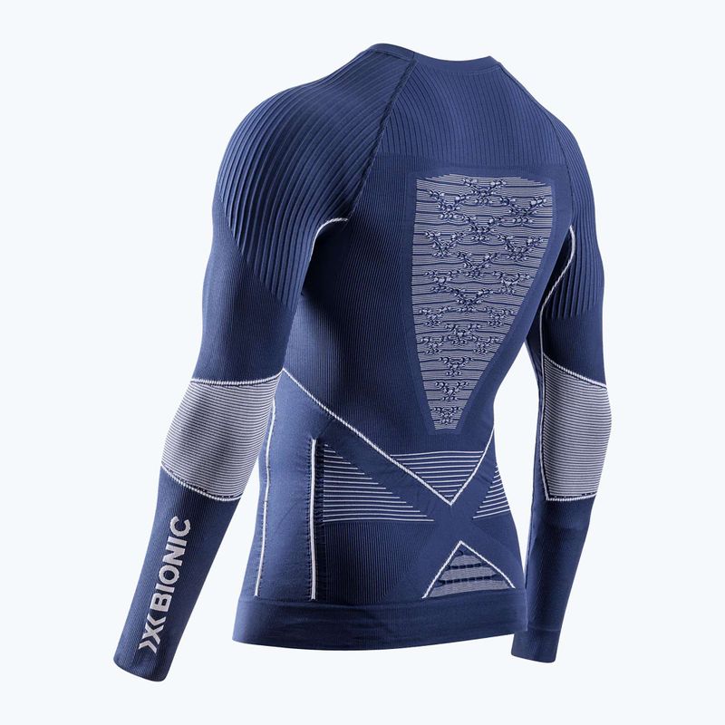 Férfi termoaktív pulóver X-Bionic Energy Accumulator 4.0 marine/optical white 2