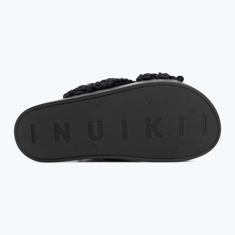 Női papucsok INUIKII Woven Stones black 4