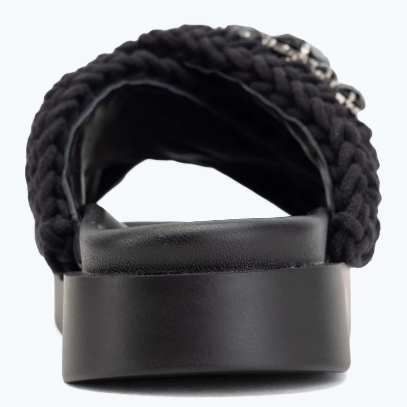 Női papucsok INUIKII Woven Stones black 6