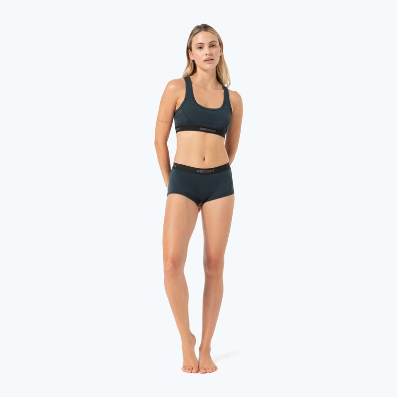 Női thermo boxeralsó super.natural Tundra 175 Hipser 2 pár blueberry/blueberry 4