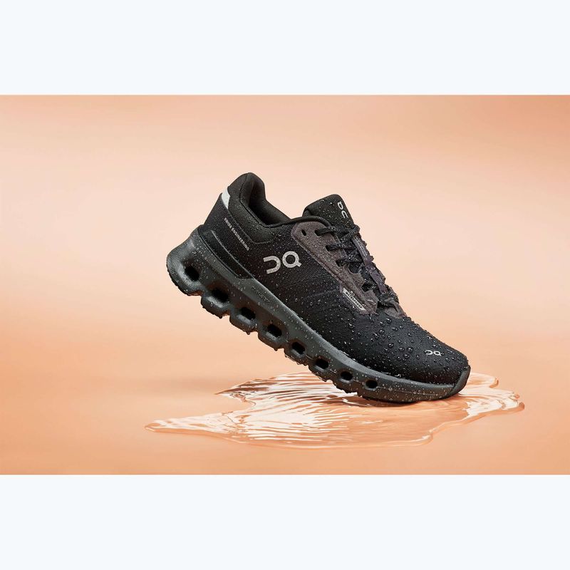 Női futócipő On Cloudrunner 2 Waterproof magnet/black 8
