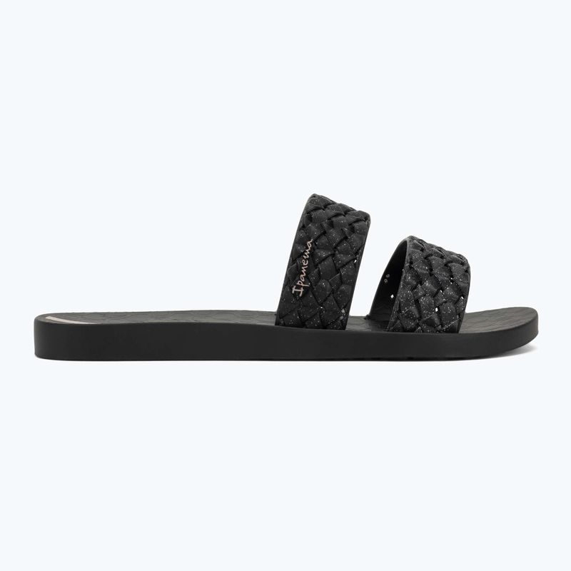 Ipanema női flip-flop Renda II fekete/glitter fekete 2