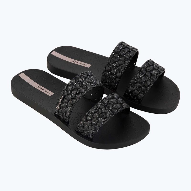 Ipanema női flip-flop Renda II fekete/glitter fekete 8