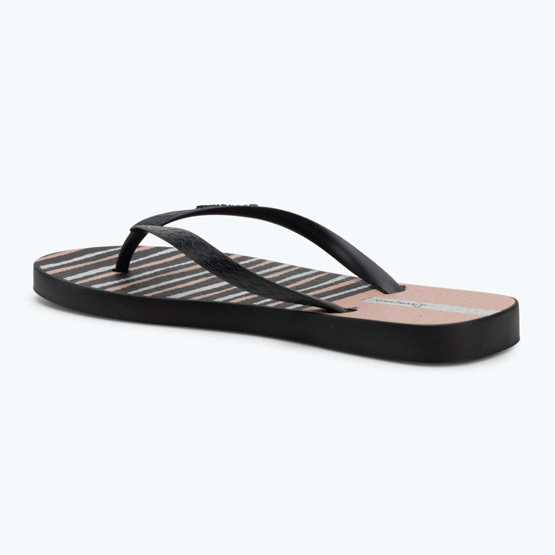 Ipanema Classic Happy XII fekete/fekete/rózsaszín női flip flopok 3