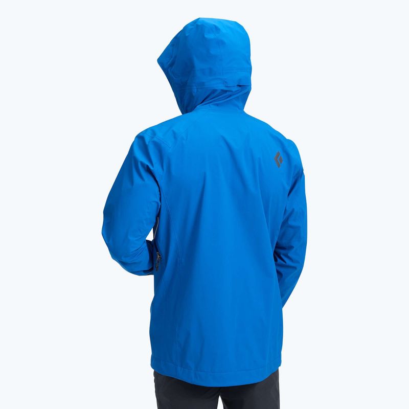 Férfi Black Diamond Highline Stretch Shell esőkabát drifter kék 2