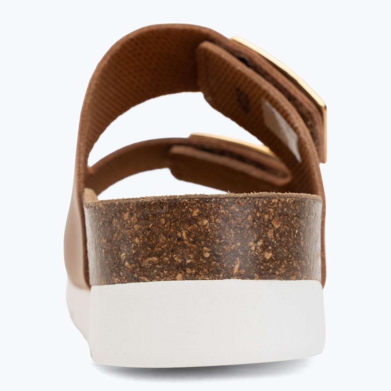 Női papucs Scholl Montery 2 Straps Ad Med cognac 6