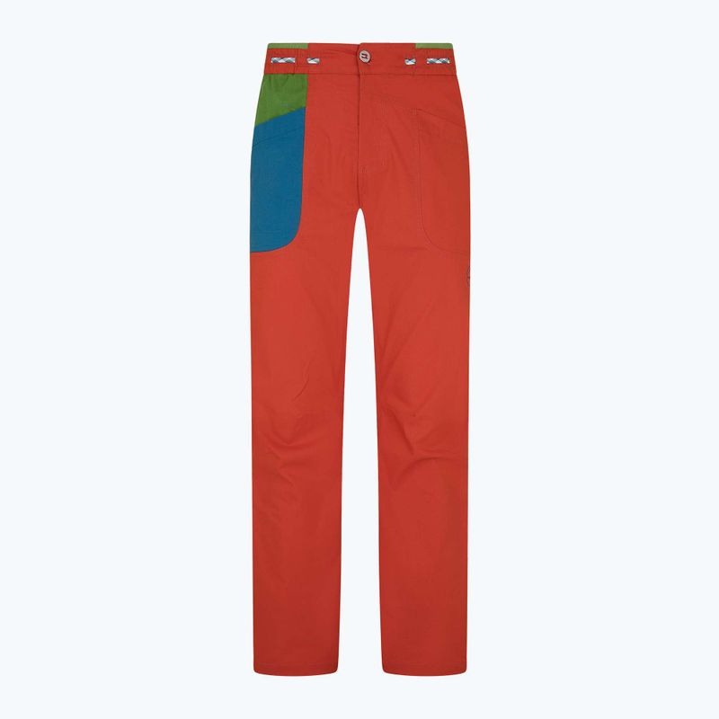 Férfi La Sportiva Fuente hegymászónadrág piros N69313718 6