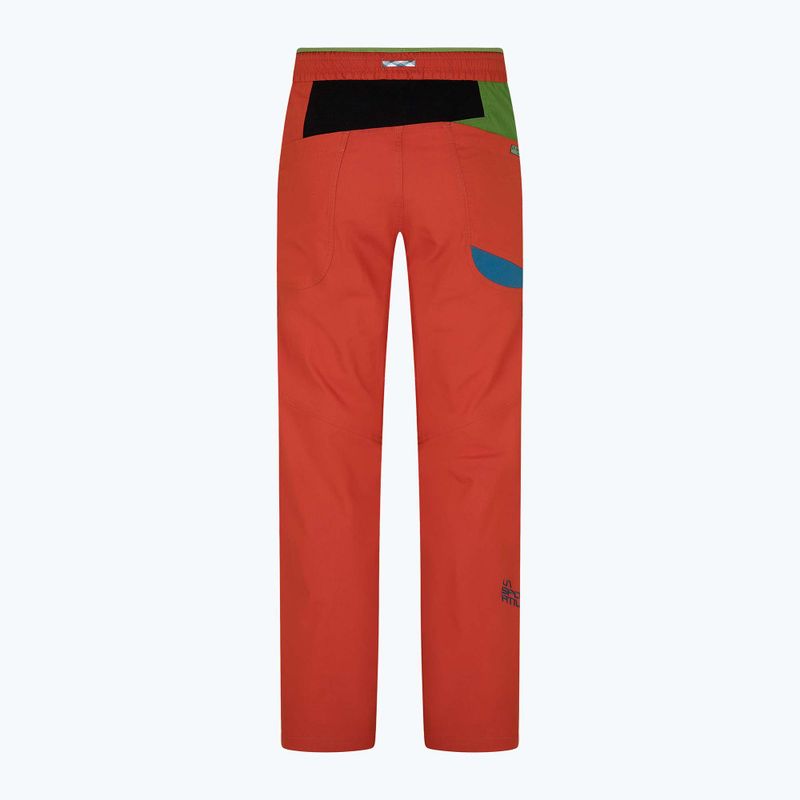 Férfi La Sportiva Fuente hegymászónadrág piros N69313718 7