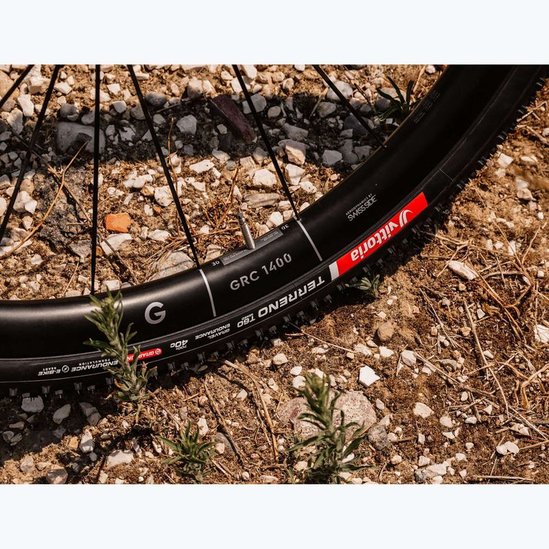 Kerékpár gumiabroncs Vittoria Terreno T60 G2.0 TLR Gravel Endurance black/brown 7