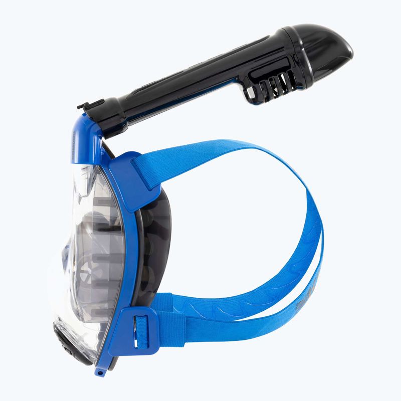 Teljes arcot fedő búvármaszk sznorkelezéshez Cressi Komodo Full Face blue/black 6