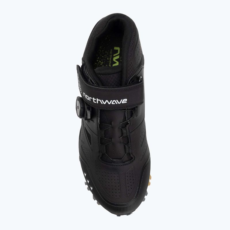 Férfi MTB kerékpáros cipő Northwave Enduro Mid 2 black/camo 5