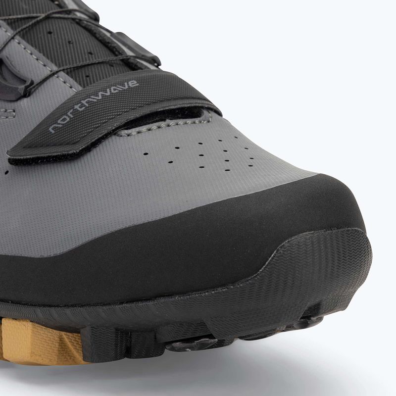 Férfi MTB kerékpáros cipő Northwave Hammer Plus sötétszürke/méz 7