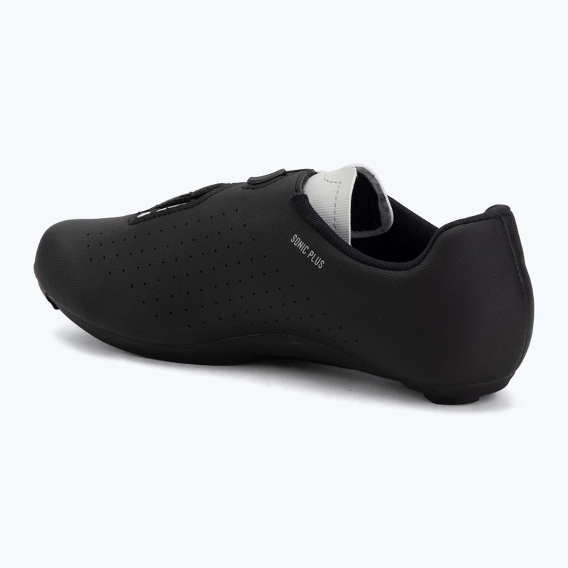 Férfi országúti kerékpáros cipő Northwave Sonic Plus black/light grey 3