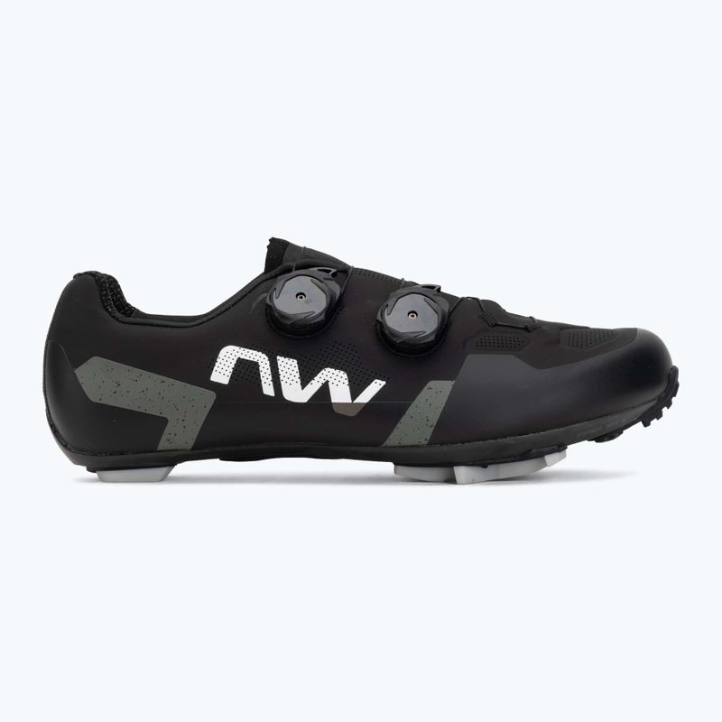 Férfi MTB kerékpáros cipő Northwave Extreme X black/dark grey 2