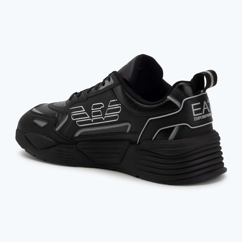 EA7 Emporio Armani Ace Runner Special tripla fekete/ezüst cipő 3