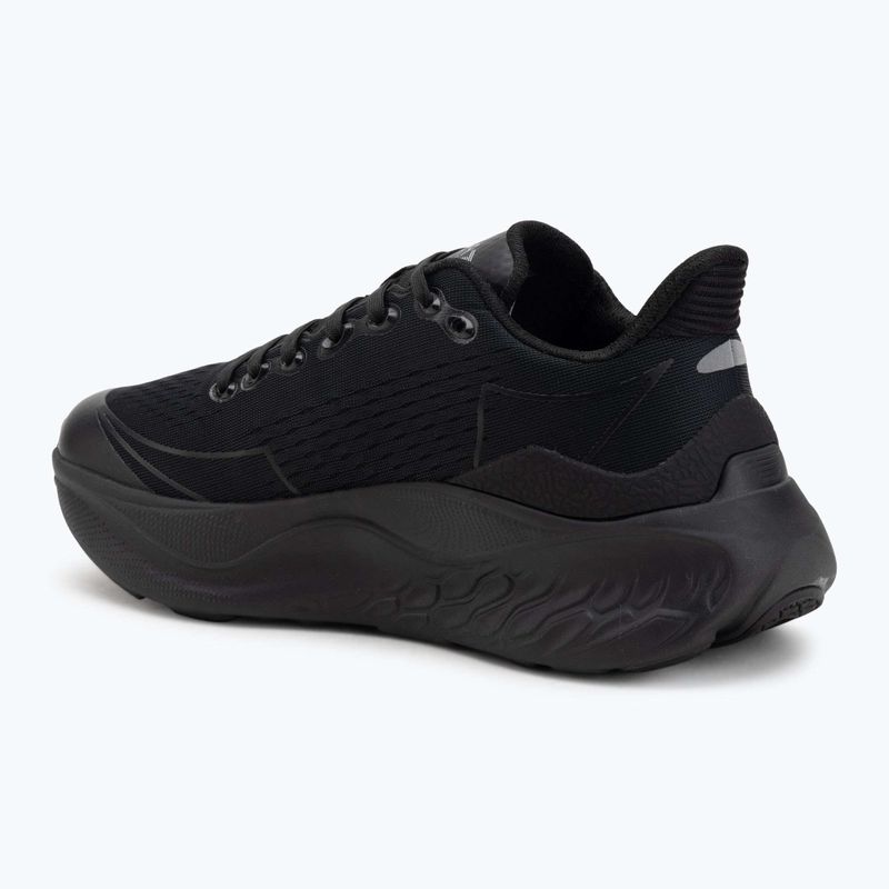 EA7 Emporio Armani Wave Cracking teljes fekete / ezüst cipő 3