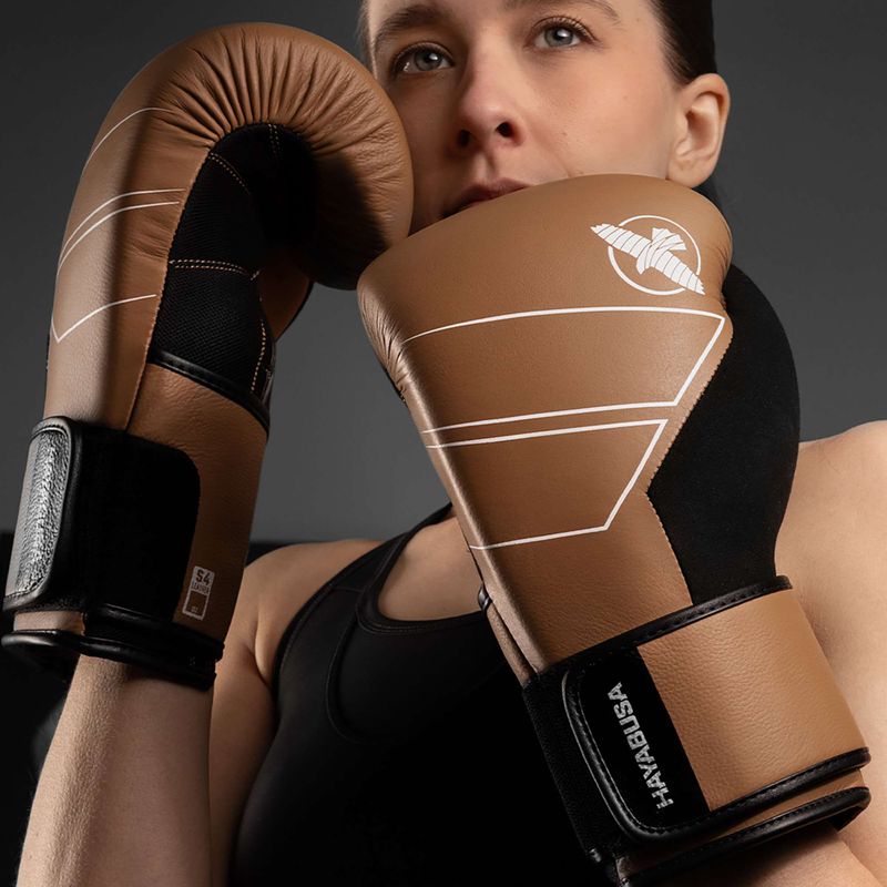 Bokszkesztyűk Hayabusa S4 Leather golden brown 6