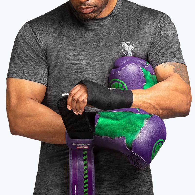 Hayabusa boxkesztyű Marvel's Hulk lila/zöld 13