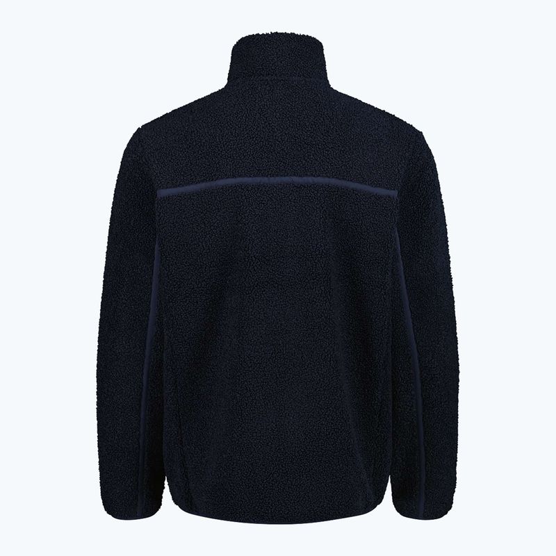 Férfi dzseki CMP 35P3877 Teddy Highloft black/blue 2