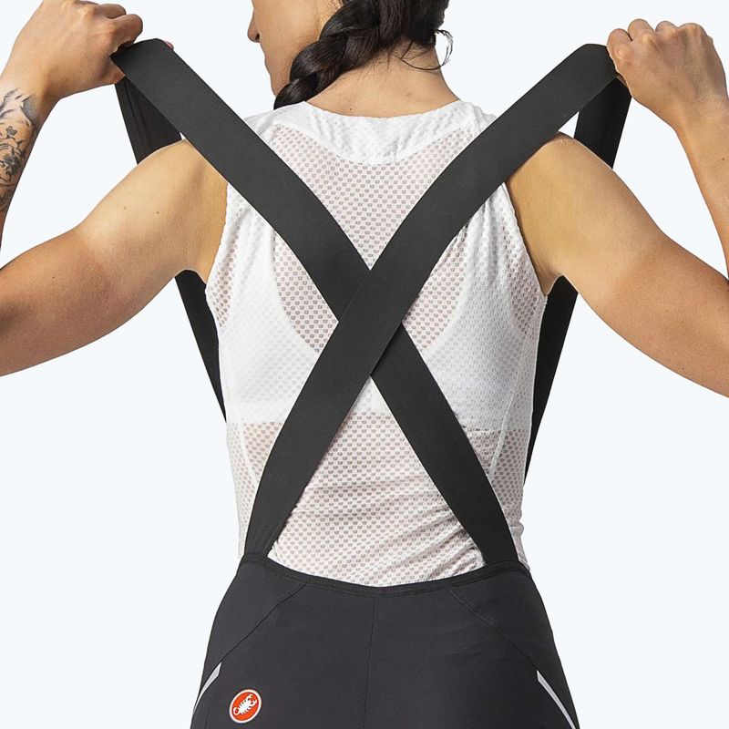 Női kerékpáros rövidnadrág Castelli Velocissima 3 fekete/ezüst 7