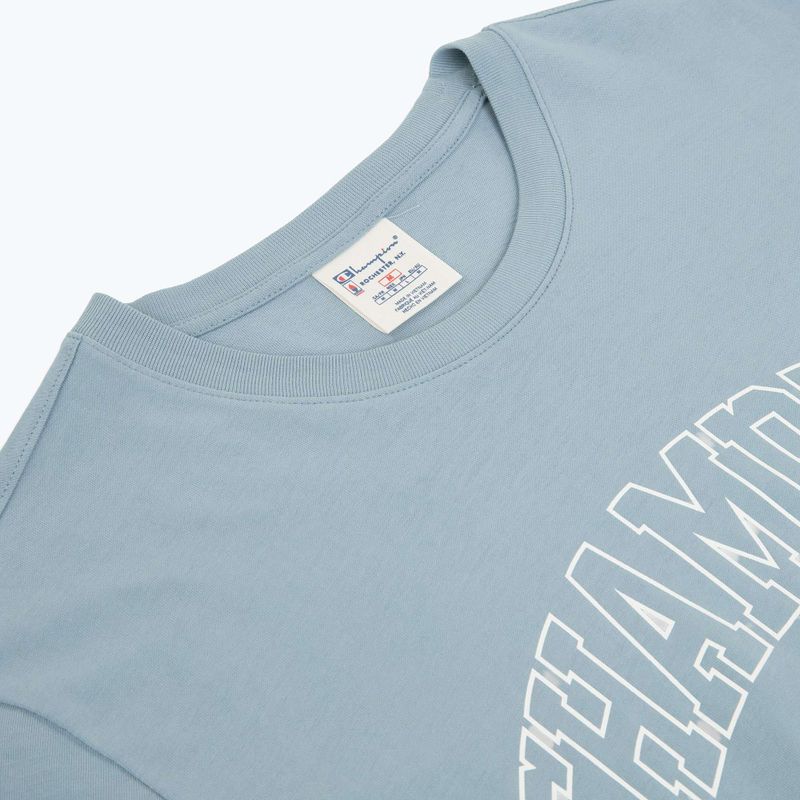 Férfi póló Champion 221604 Crewneck baby blue 3