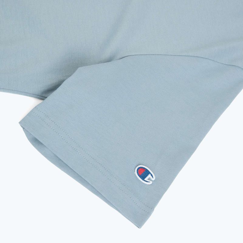 Férfi póló Champion 221604 Crewneck baby blue 4