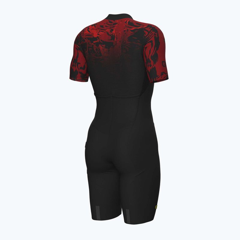 Férfi Kerékpáros overall Alé Hive 2.0 red 2