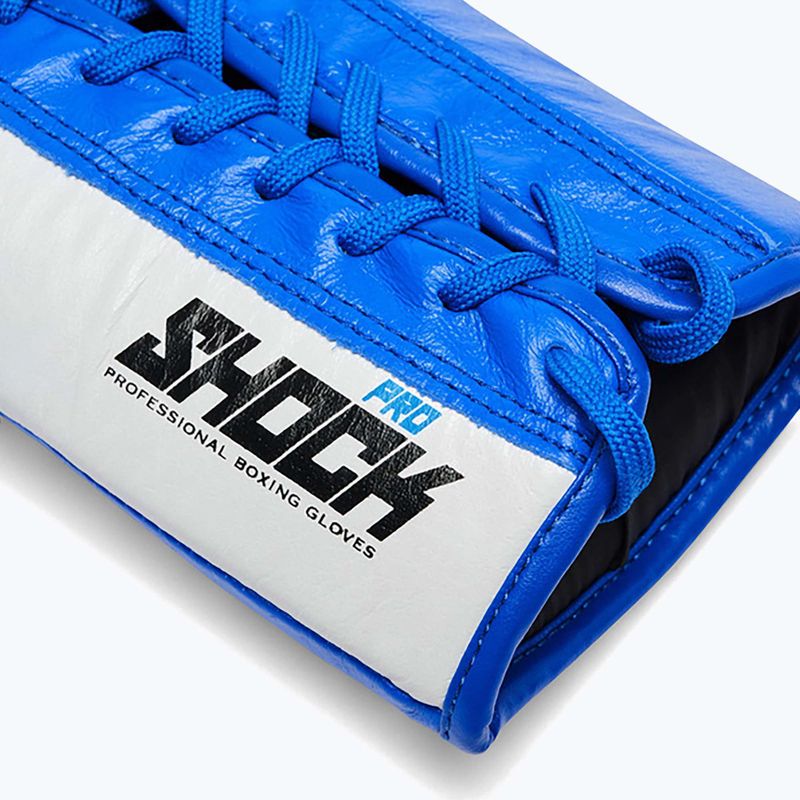 Boxkesztyűk LEONE 1947 Shock Pro blue/black/white 7