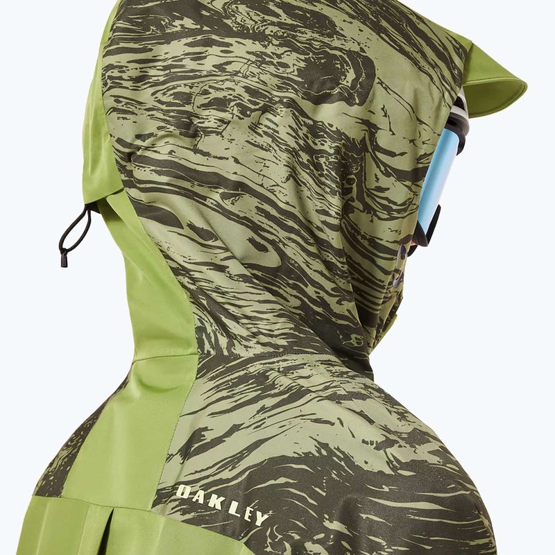 Női sídzseki Oakley Tc Juno Reduct Shell Jacket 2.0 duality swirl dbl green 6