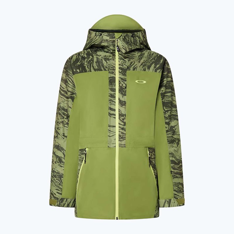 Női sídzseki Oakley Tc Juno Reduct Shell Jacket 2.0 duality swirl dbl green 9