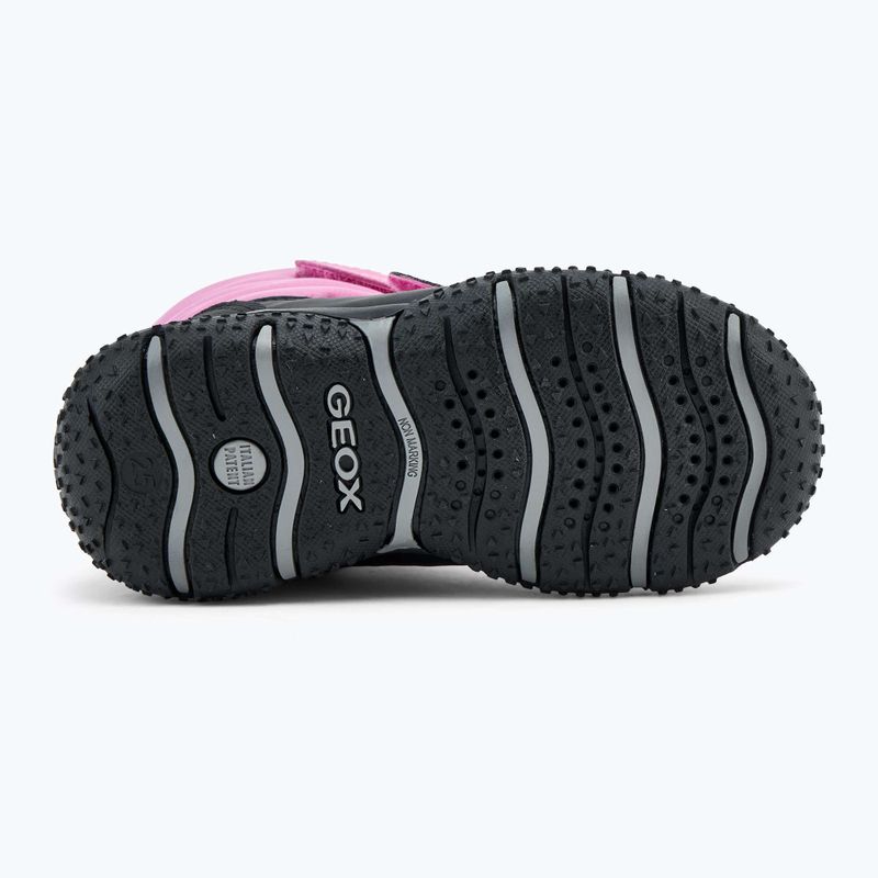 Gyerek hótaposó Geox Baltic ABX fuchsia/black 4