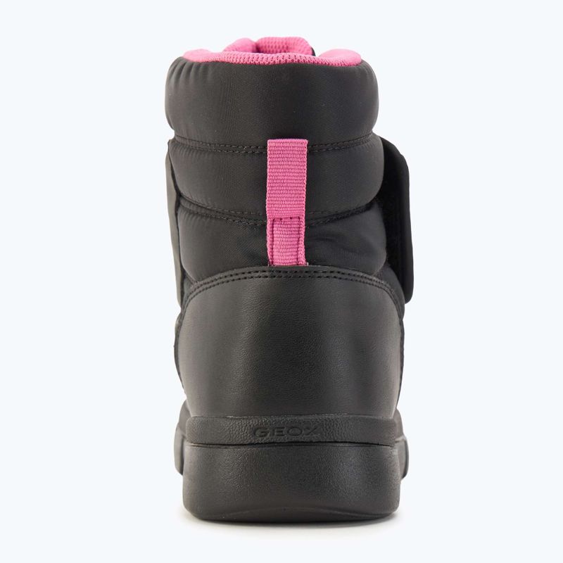 Gyerek hótaposó Geox Willaboom ABX black / fuchsia 6
