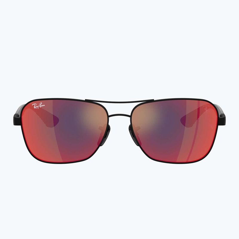 Napszemüveg Ray-Ban Rb8336M Scuderia matt black/dark grey mirror blue/red 2