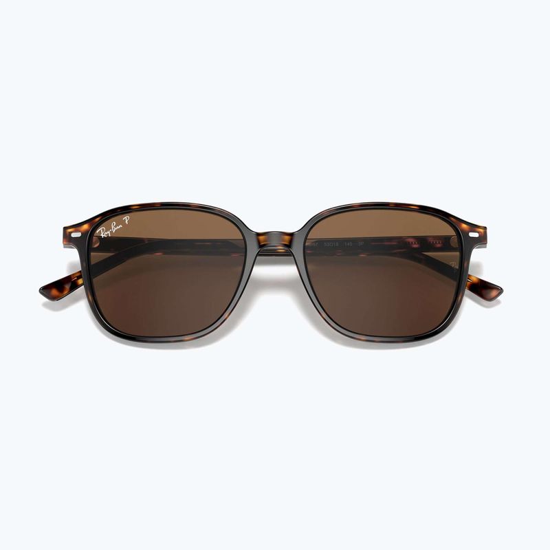 Napszemüveg Ray-Ban Leonard tortoise/brown polarized 3