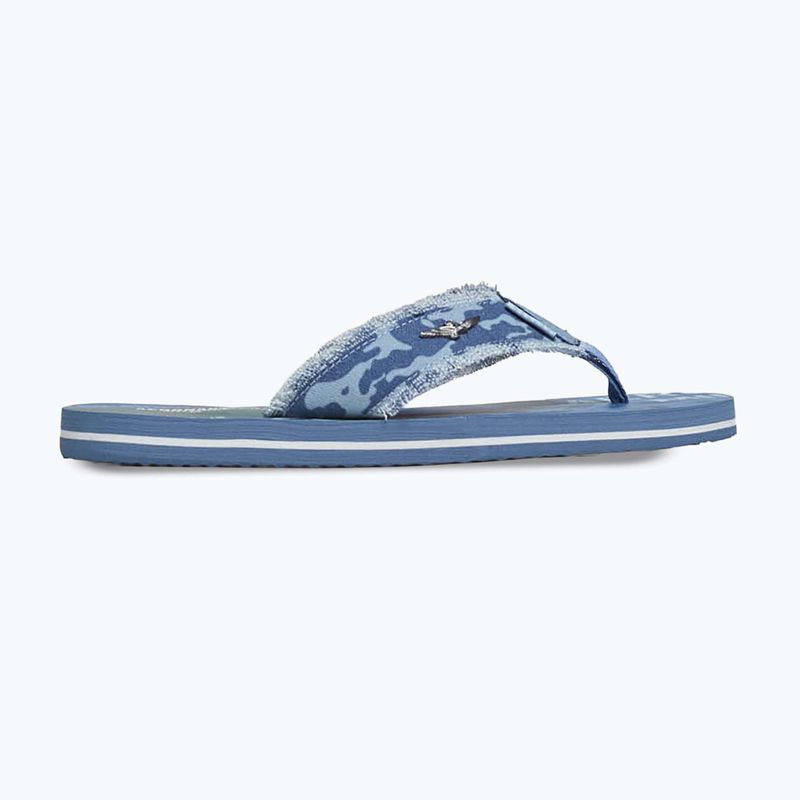 Férfi papucsok Aeronautica Militare SC0310UCT03593 camouflage blue 8