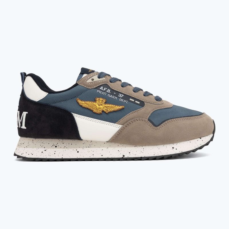 Férfi cipők Aeronautica Militare SC0288UCT03545 multicolor jeans/sand 2