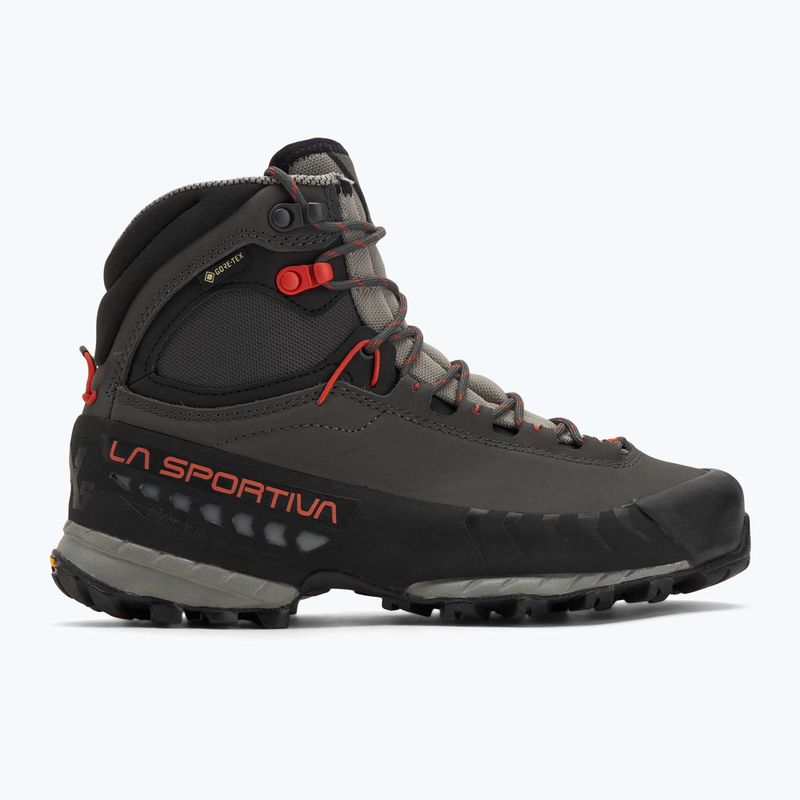 La Sportiva TX5 GTX carbon/paprika női közelítő cipő 2