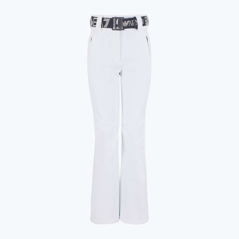 Női sínadrág EA7 Emporio Armani Ski Kitzbuhel High Waisted Softshell white 6