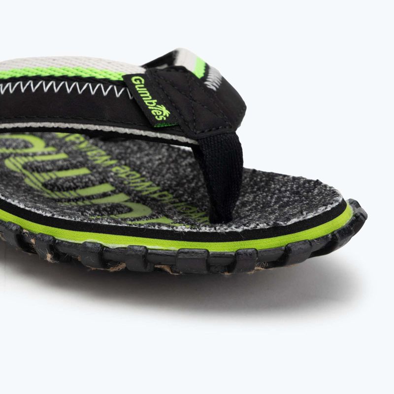 Gumbies Cairns lime flip flopok 7