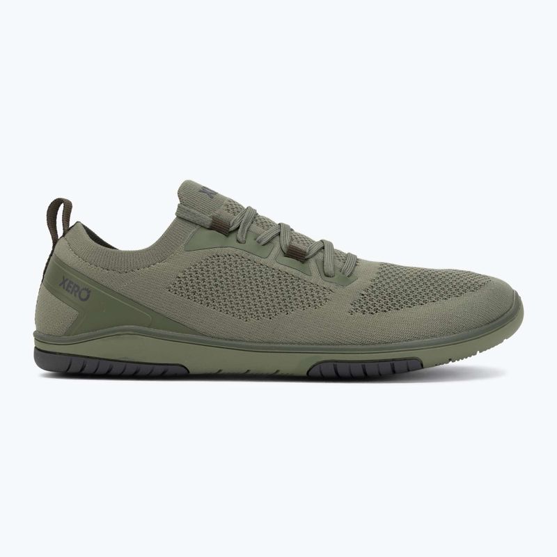Férfi mezítlábas cipő Xero Shoes Nexus Knit oliva színű 2