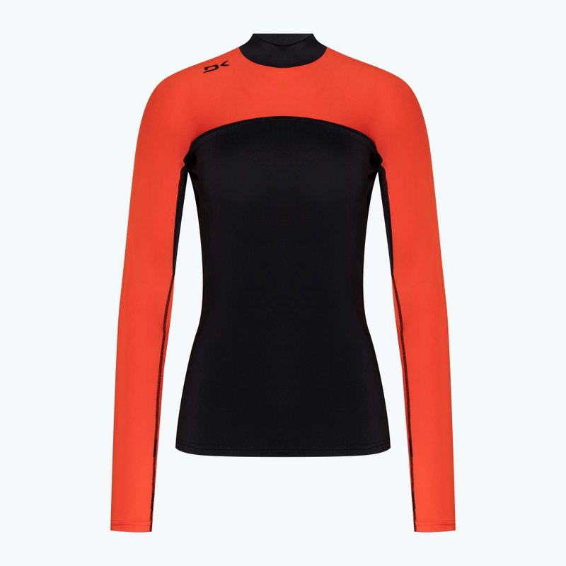 Dakine női úszópóló Hd Snug Fit Rashguard fekete és piros DKA651W0008 3