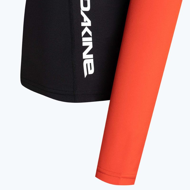 Dakine női úszópóló Hd Snug Fit Rashguard fekete és piros DKA651W0008 6