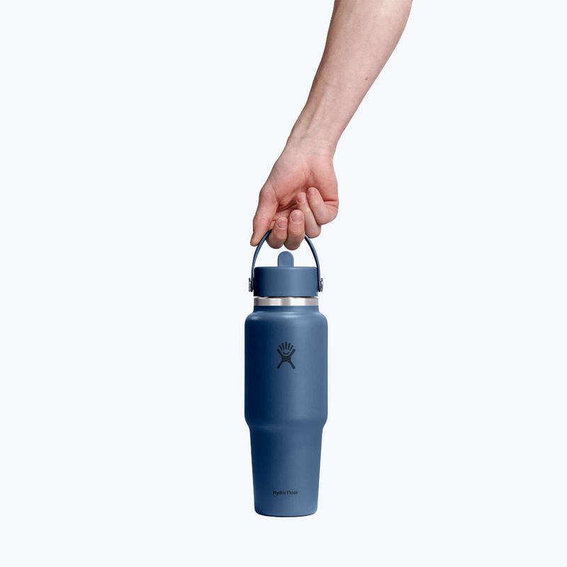 Hőtartó kulacs Hydro Flask Wide Flex Straw Travel 946 ml harbor blue 3