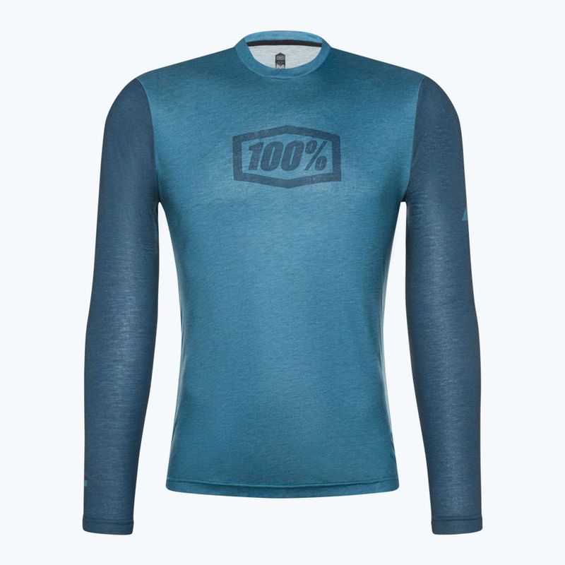 Férfi kerékpáros mez 100% Airmatic kék 40019-00015 3
