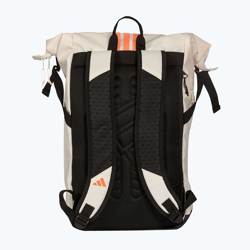 adidas Multigame padel hátizsák 2026 48 l off white/orange 3